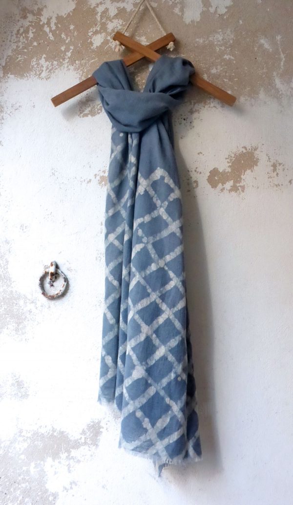 handmade textile scarf