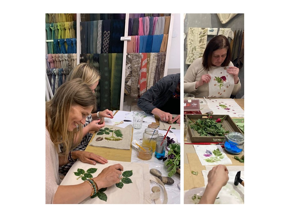 augalinio dažymo mokymai