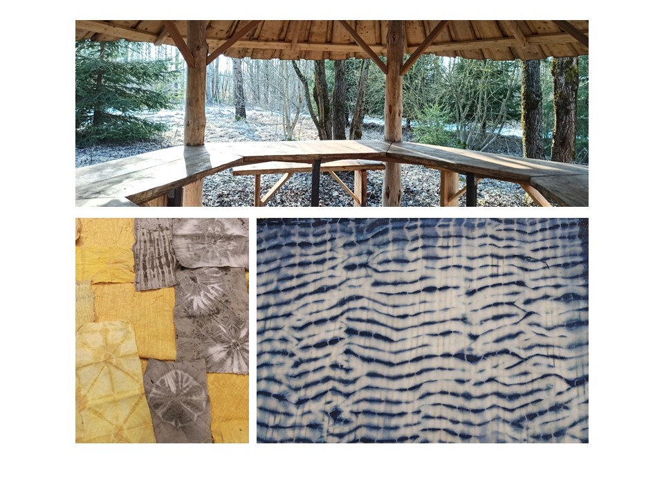 augalinio marginimo mokymai shibori