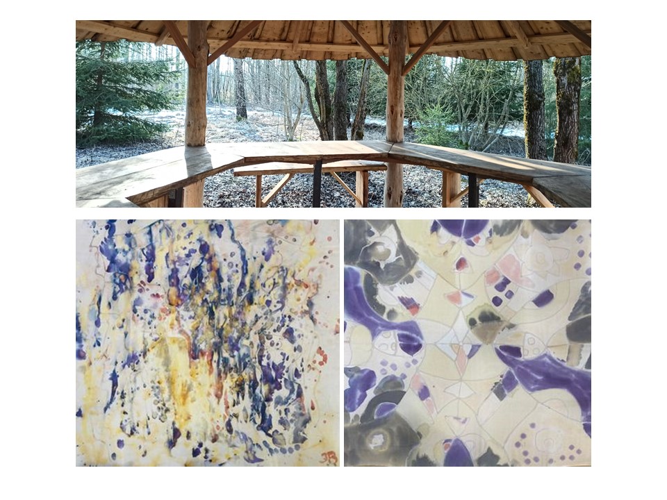 tapybos ant šilko mokymai